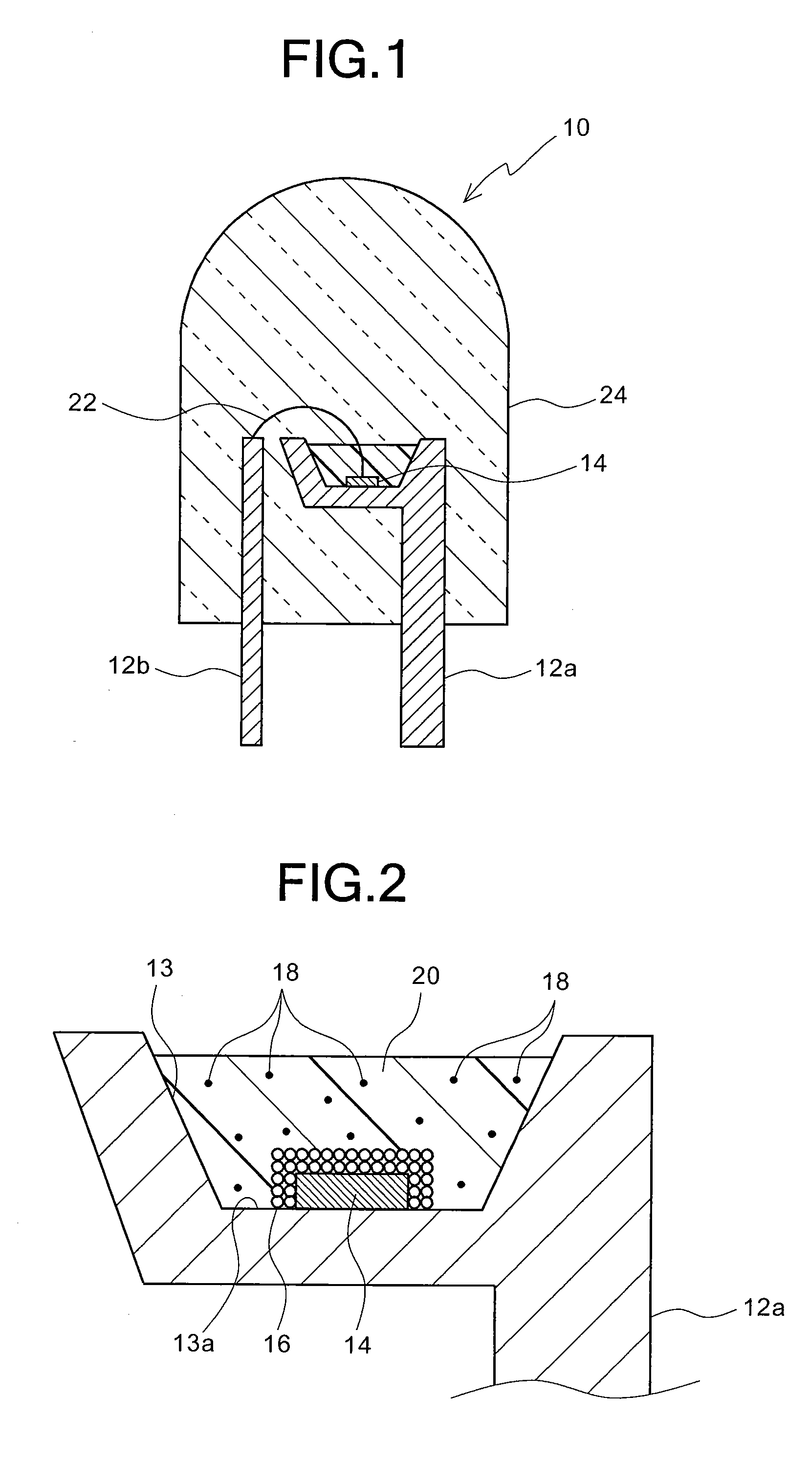 Light emitting device and method for producing same