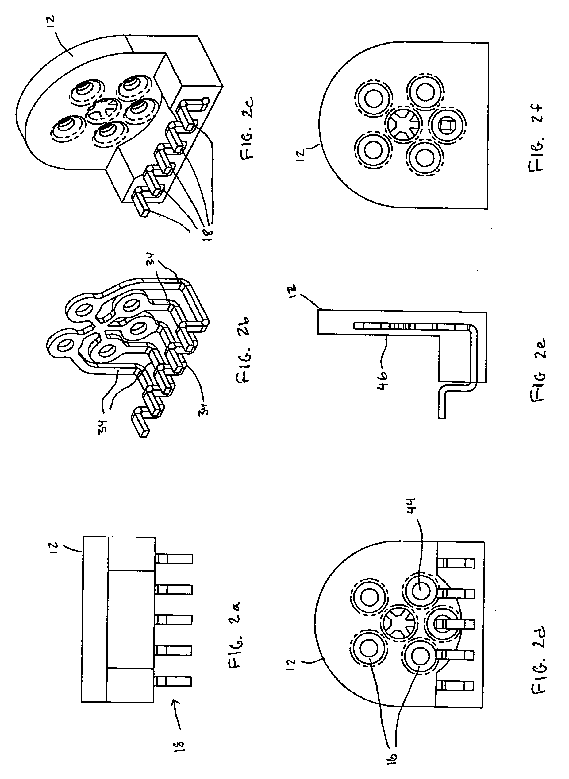 Methods for manufacturing optical modules using lead frame connectors