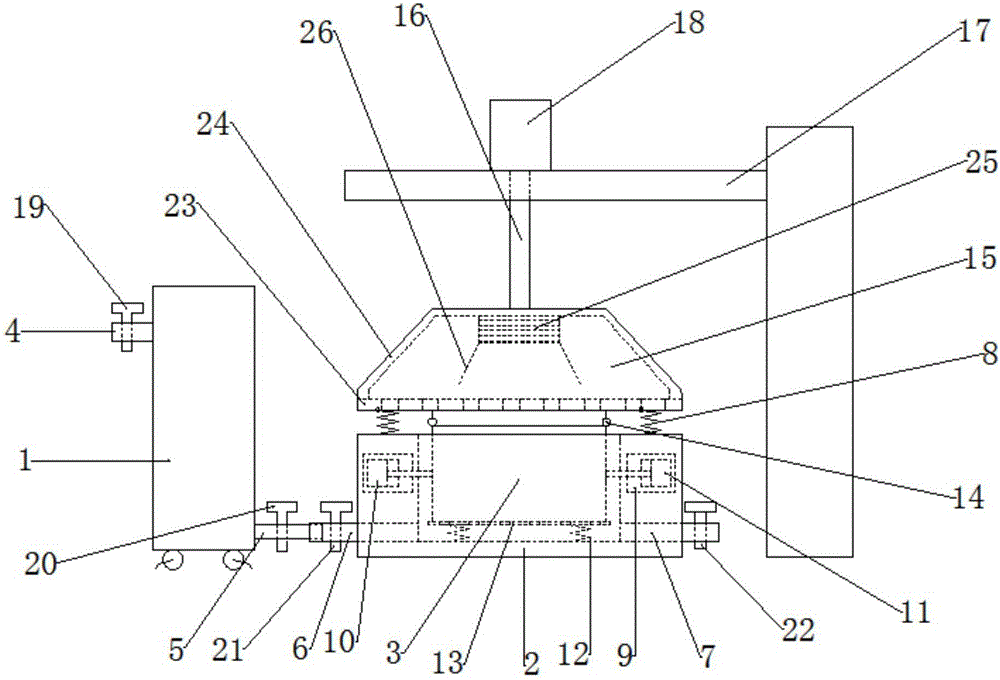 Pickling device for axial diode