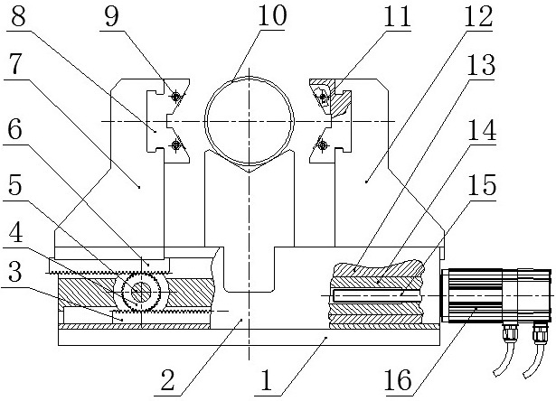 Center-aligning floating clamping fixture