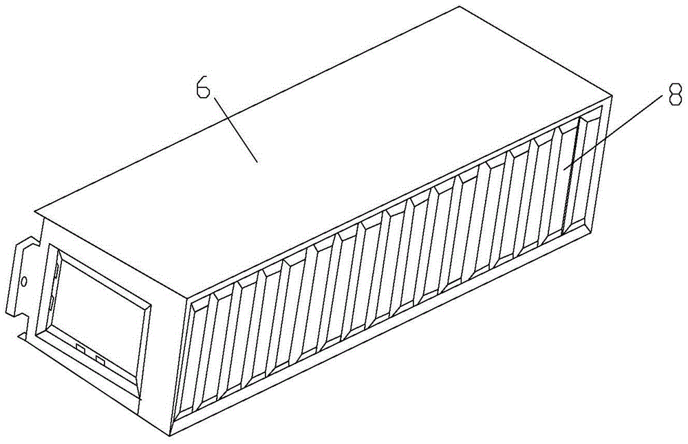 An air duct for accurately supplying air to the side of communication equipment