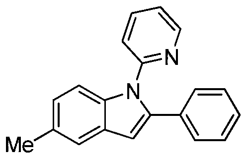 A kind of preparation method of n-(2-pyridine/pyrimidinyl) indole derivative