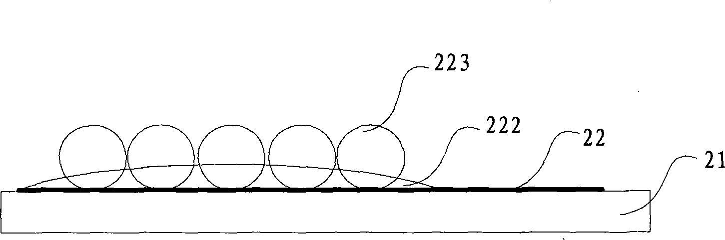 LCD testing and connecting device and method for making same