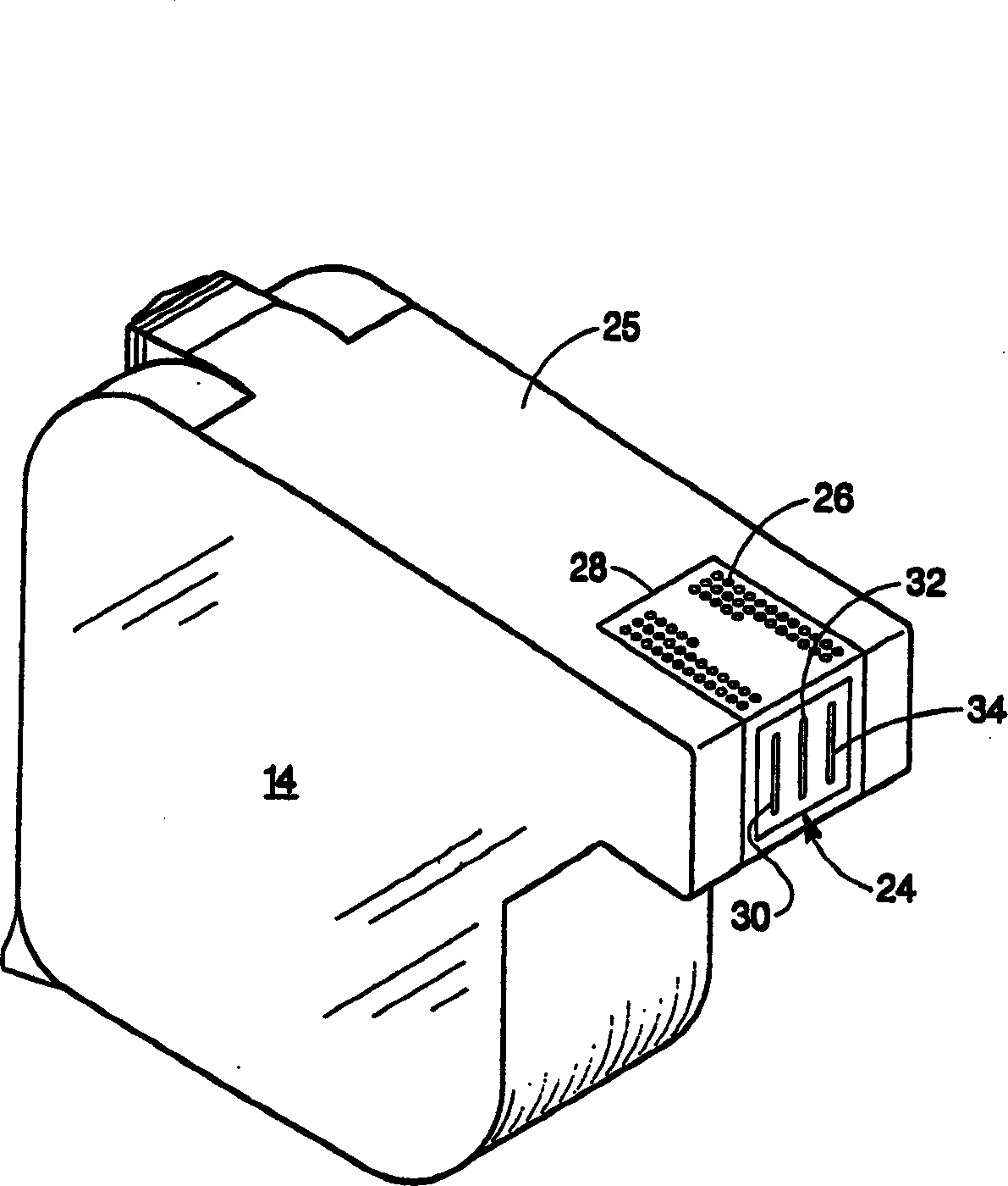 Method and equipment for transmitting information to ink-jet printing head