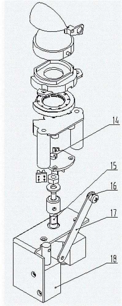 Medical human eye pupil and eyelid motion simulation structure and control method thereof