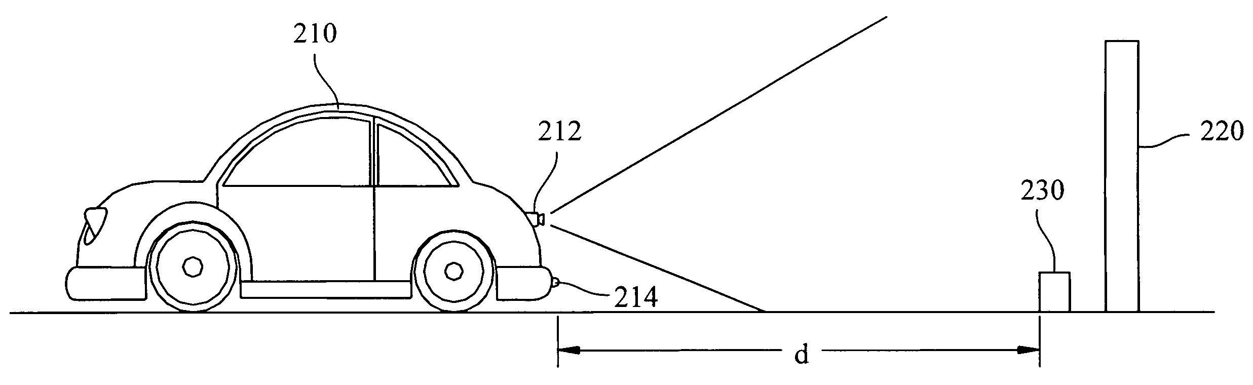 Method of displaying shot image on car reverse video system