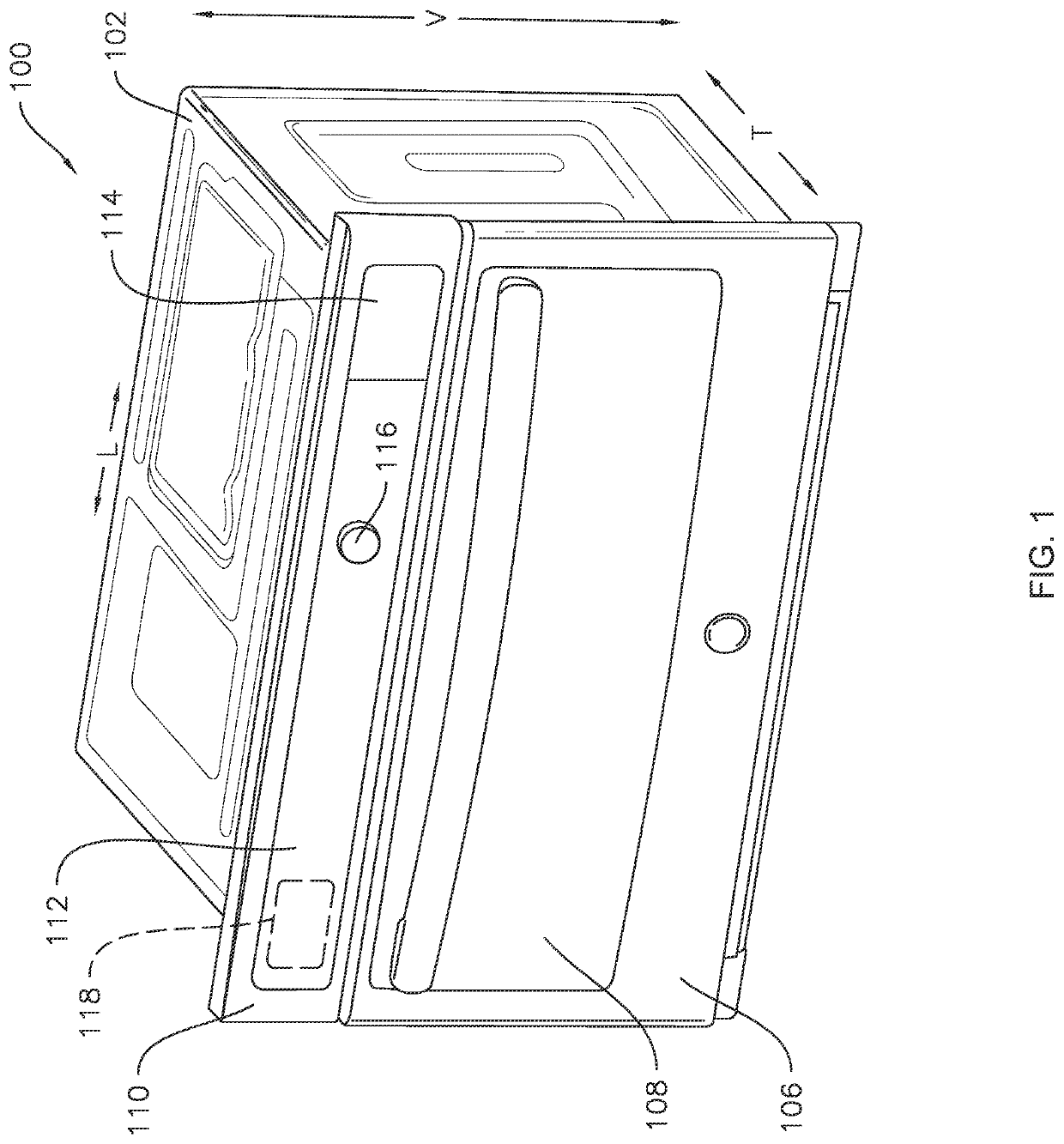 Cooking appliance with elevating platform