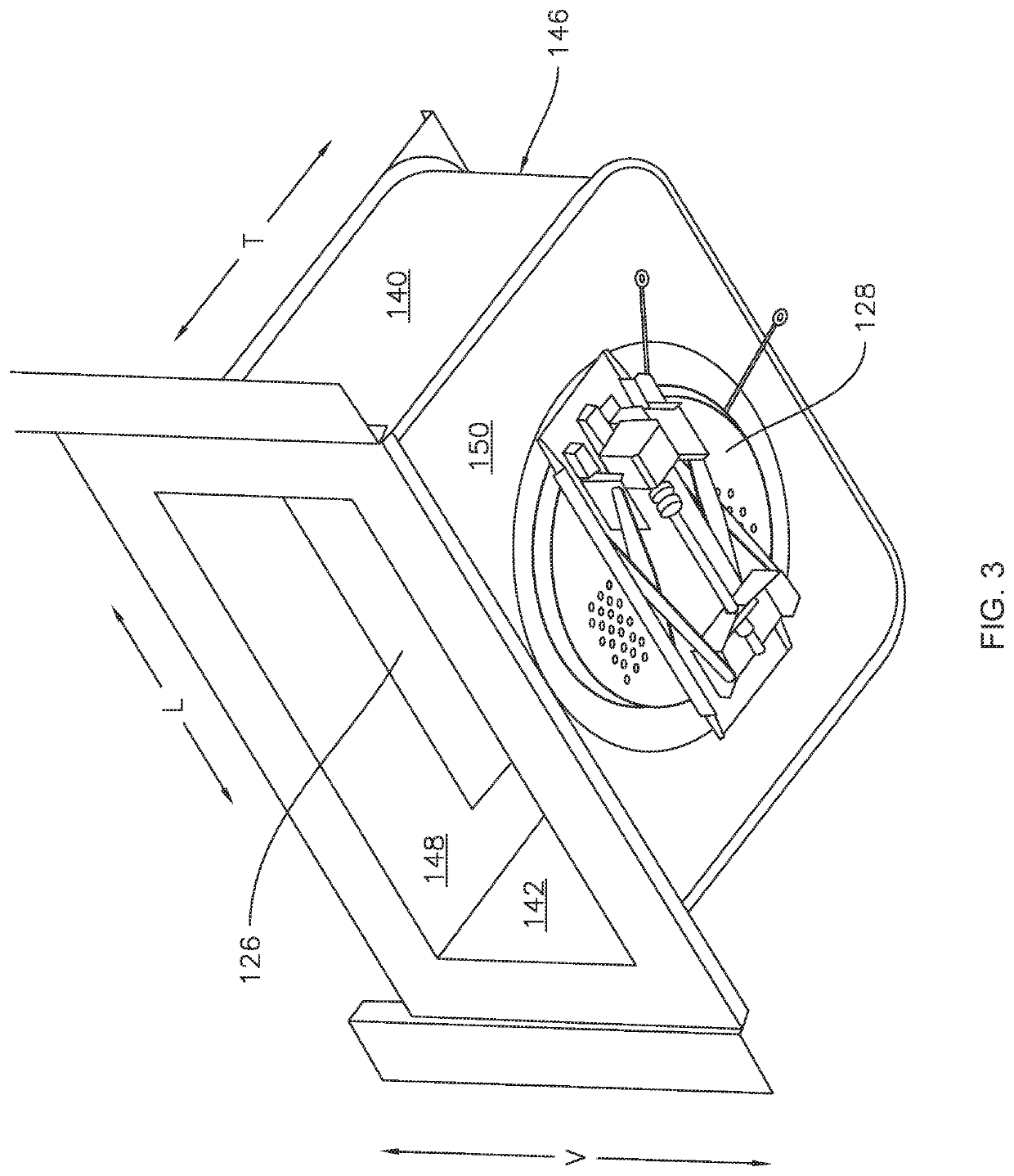 Cooking appliance with elevating platform