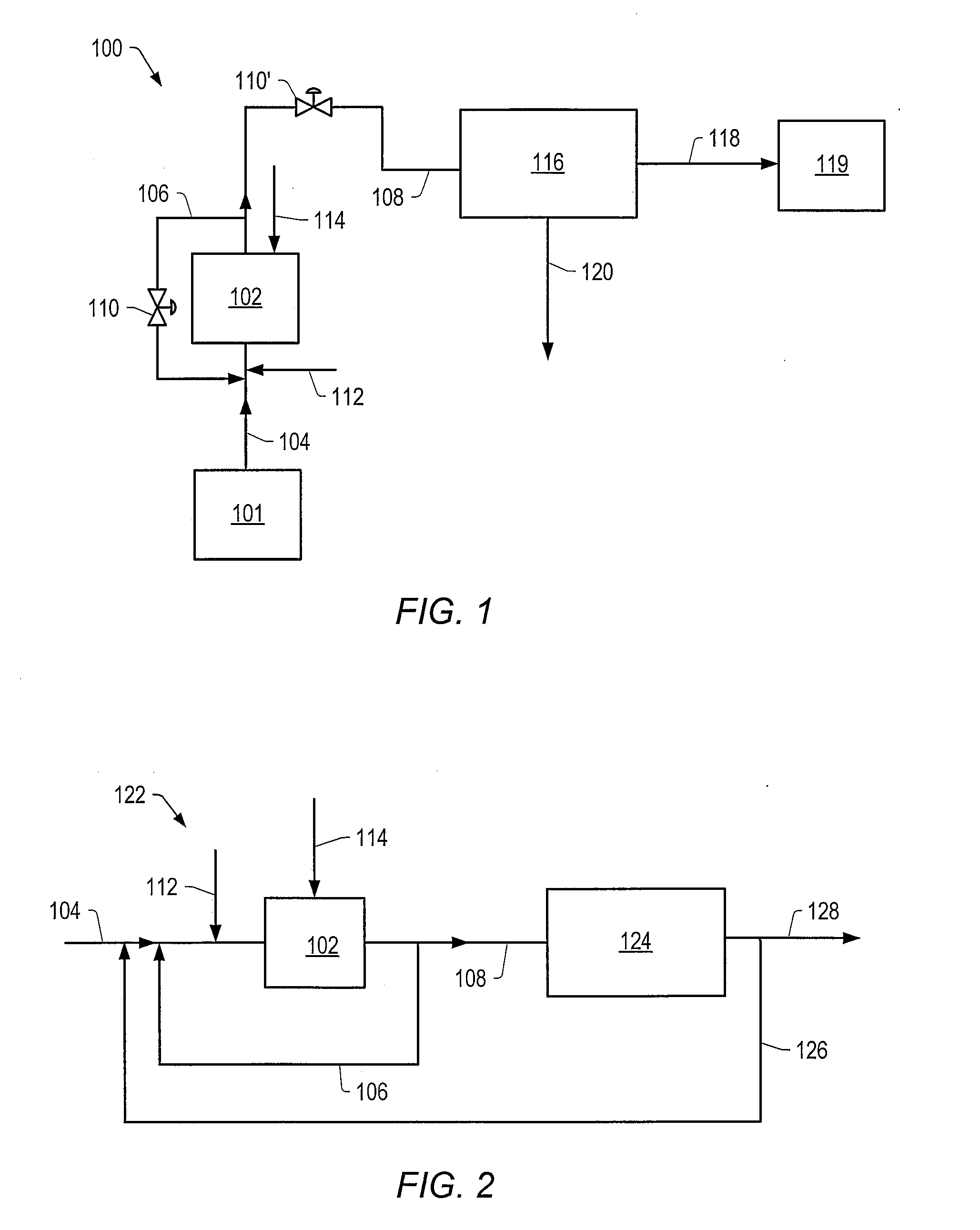 Methods for producing a total product at selected temperatures