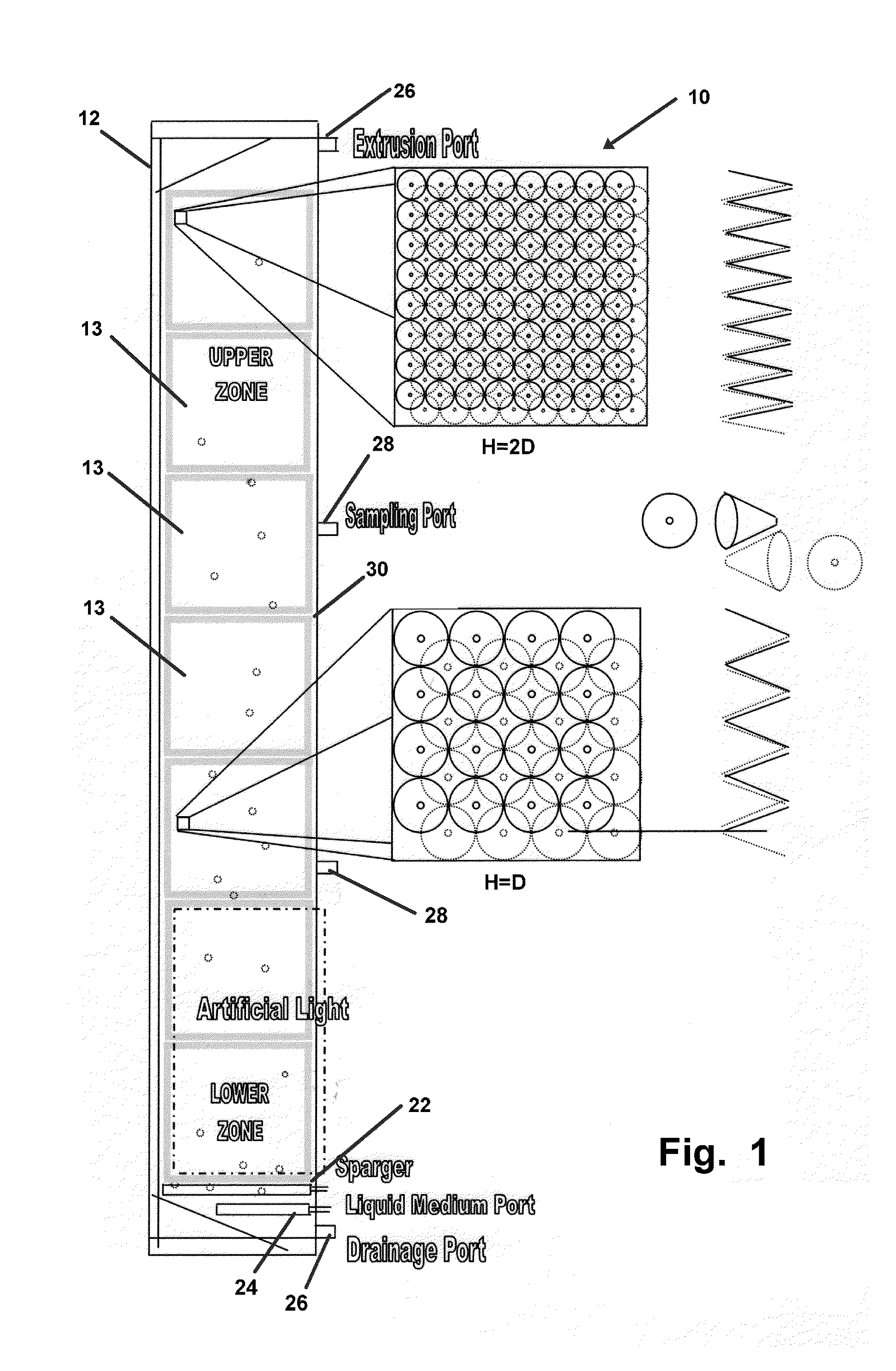 Device and method for photosynthetic culture