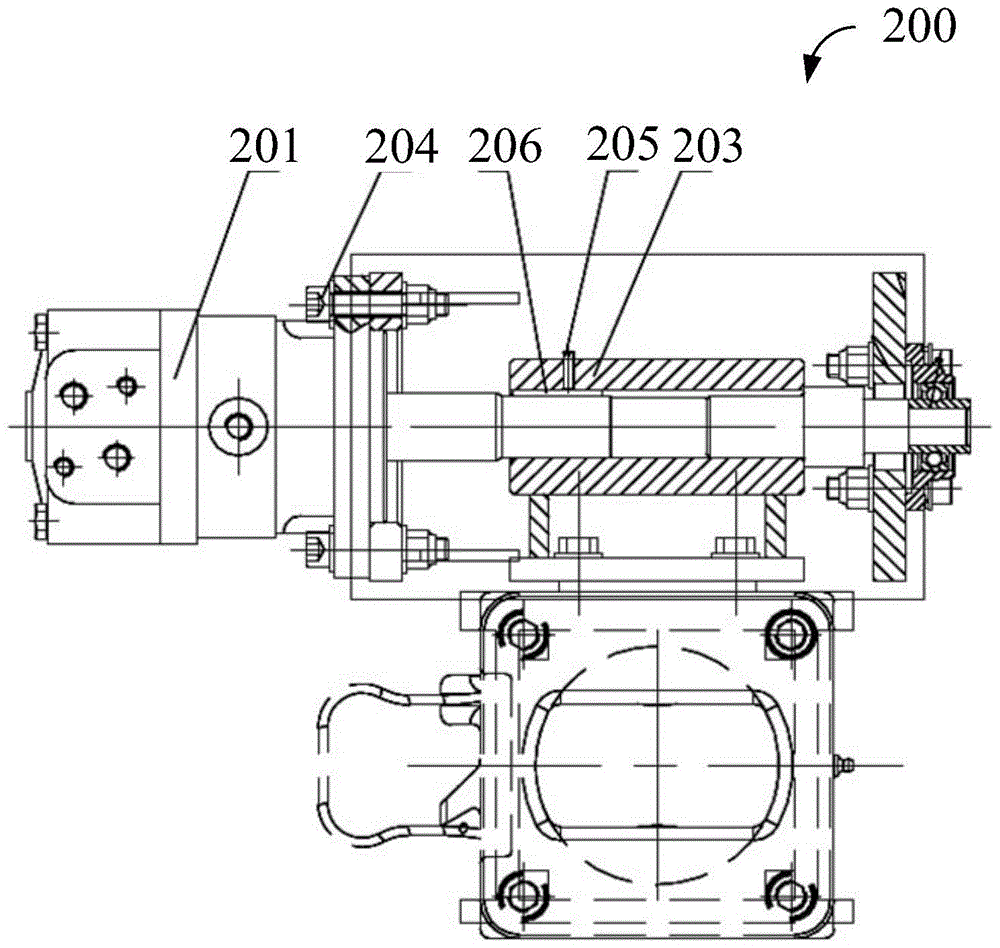 Fully automatic container unlocking trolley