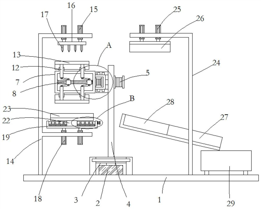 Production system for multi-stage crushing processing of regenerated rubber