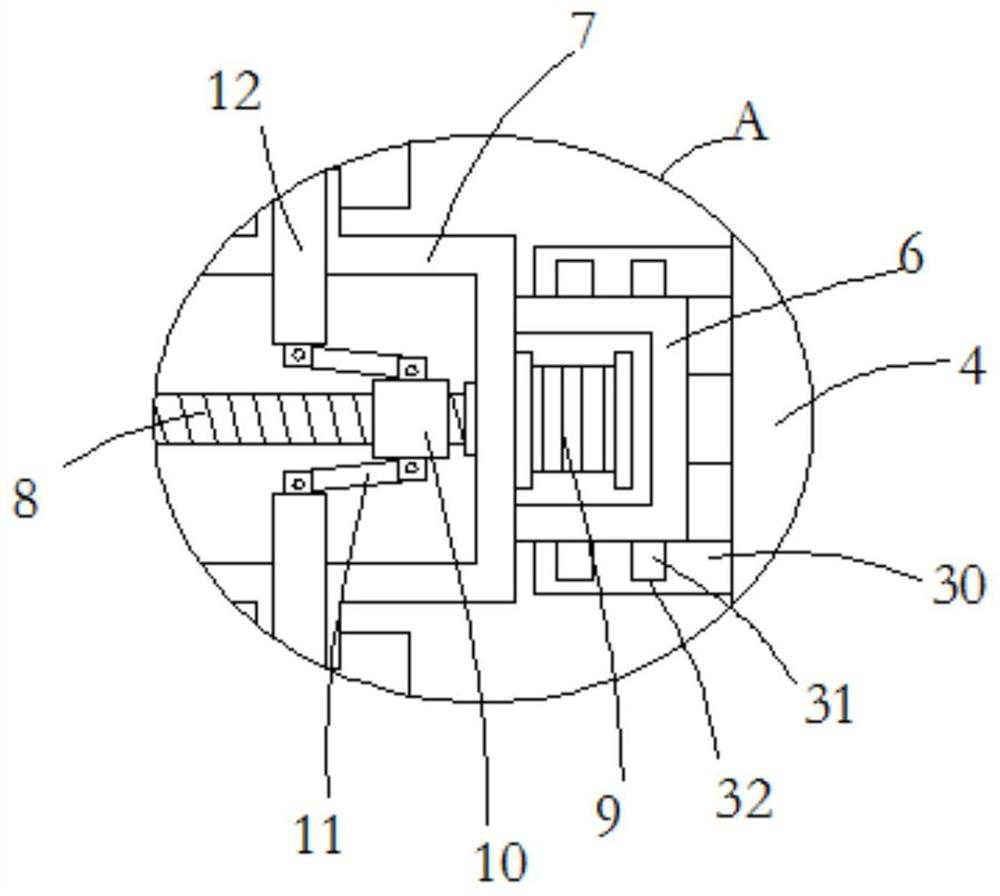 Production system for multi-stage crushing processing of regenerated rubber