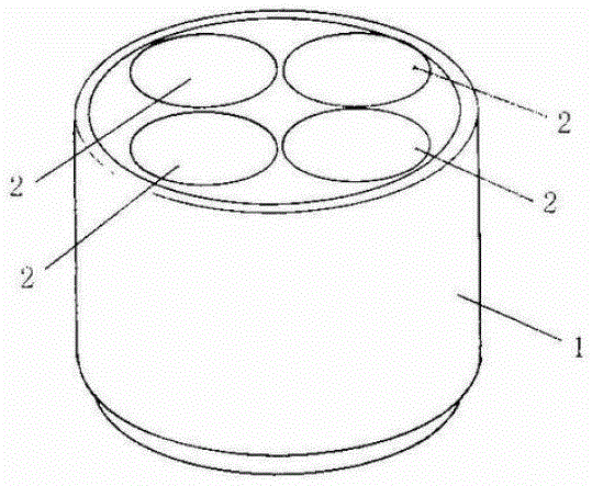 Electric cooker provided with multiple pot bodies