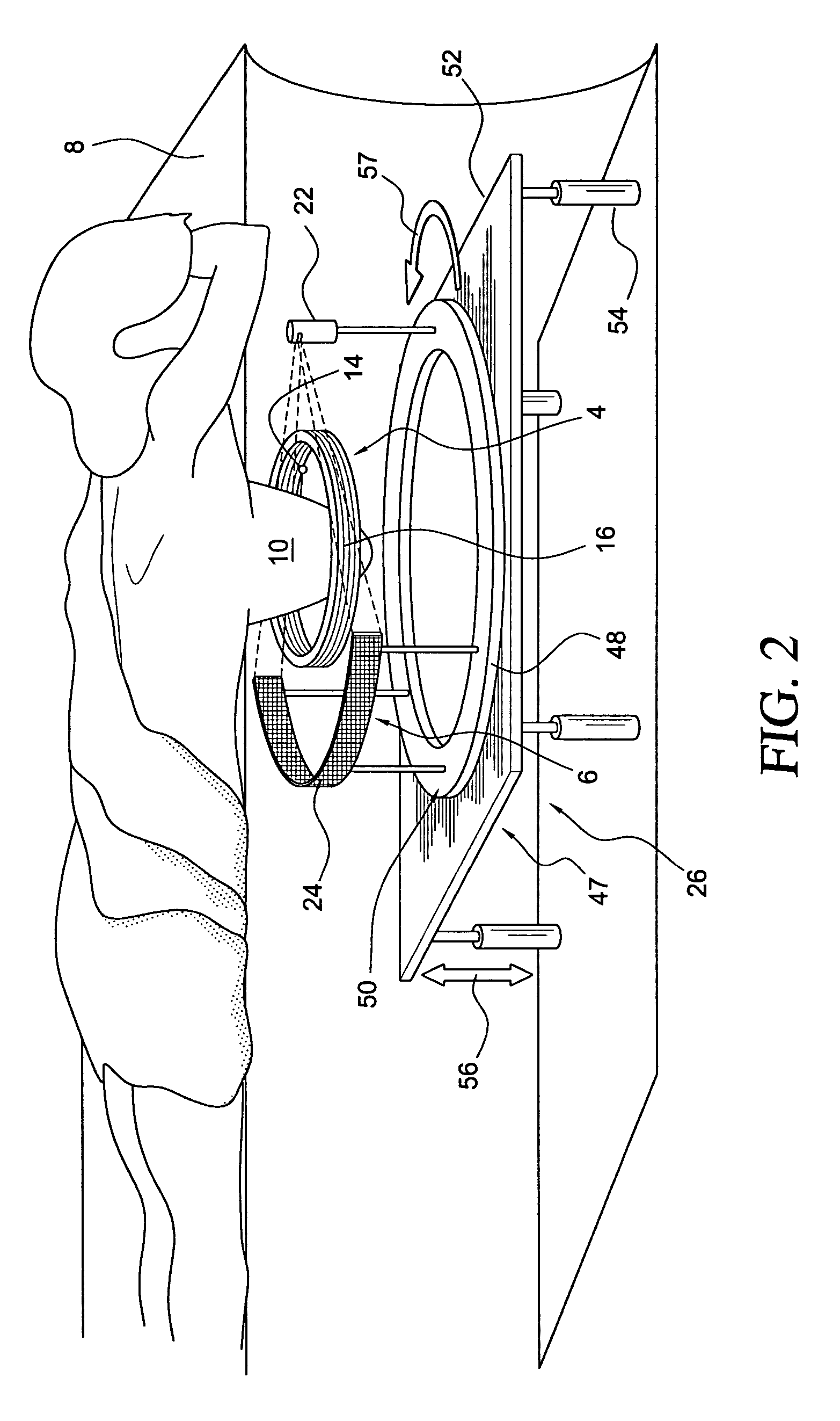 Apparatus and method to acquire data for reconstruction of images pertaining to functional and anatomical structure of the breast