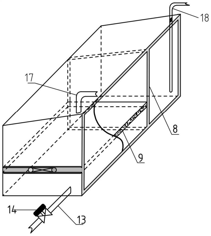 Research device for toxicological effects of pollutants on fish