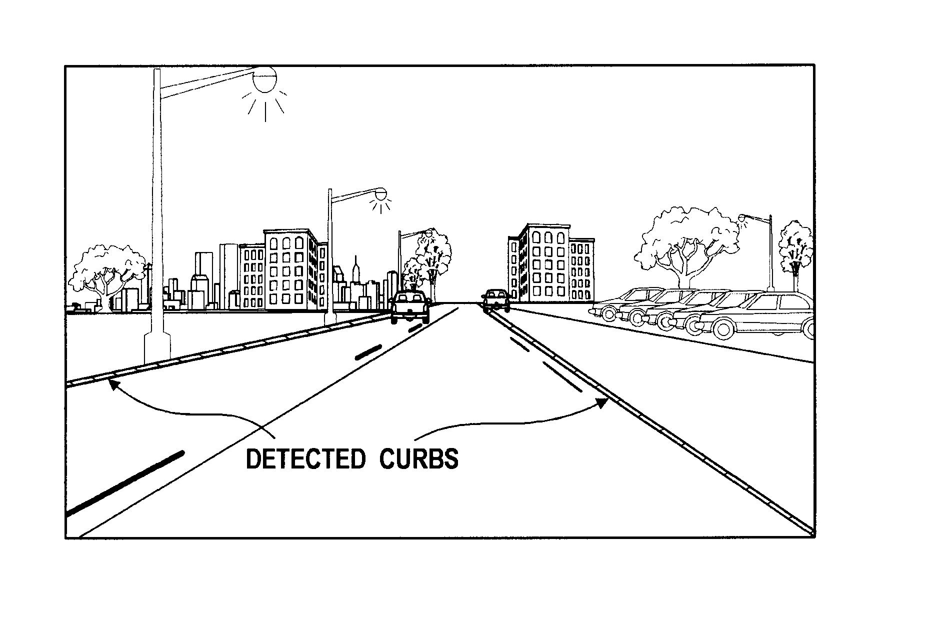 Road-edge detection