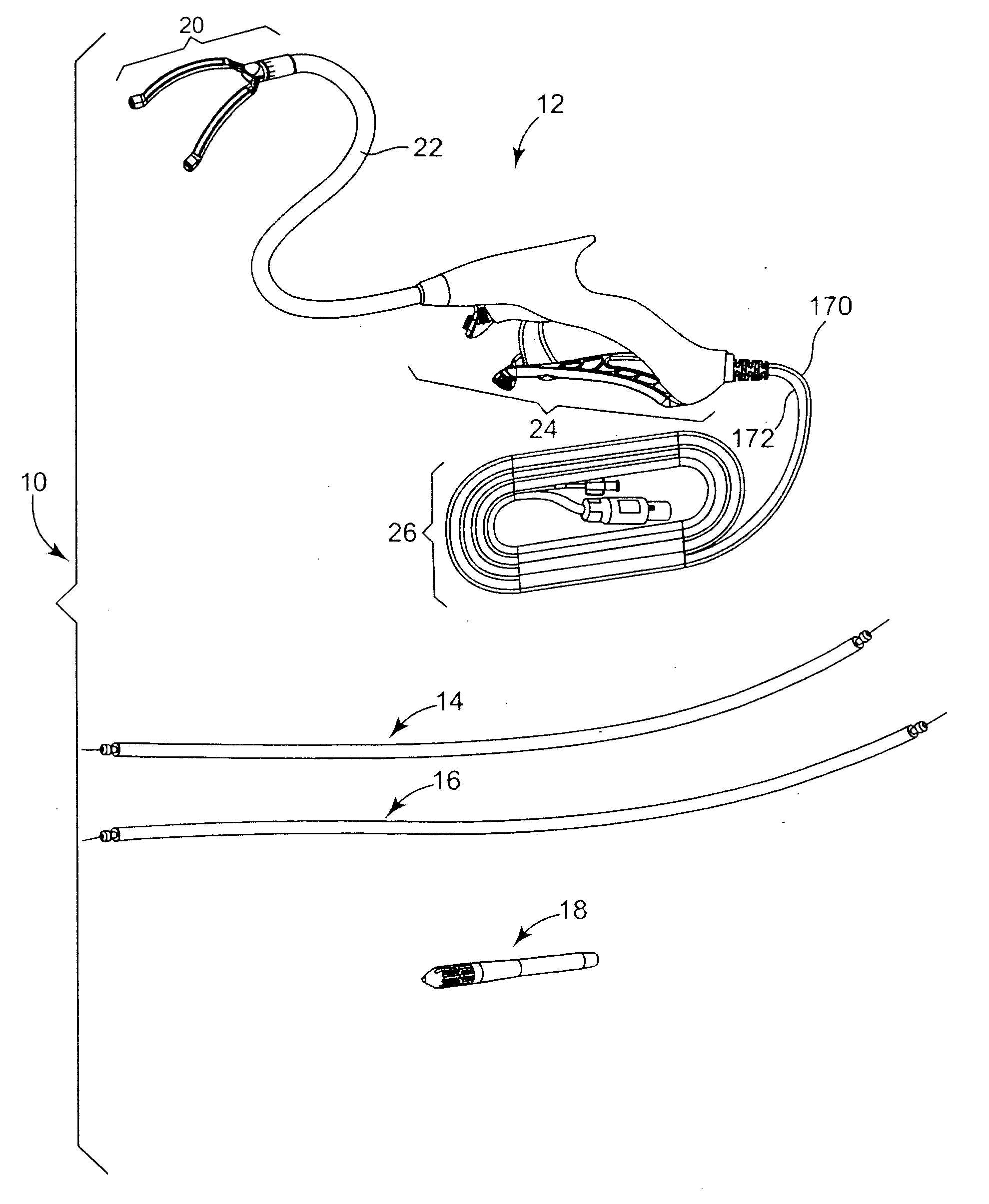 Ablation device with lockout feature