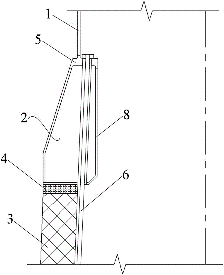 Hinge joint conversion type external prestressed concrete tower and construction method thereof