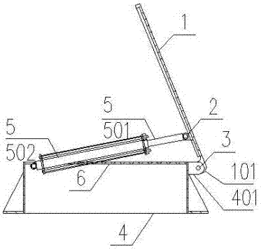 Safety device for preventing road rainwater from entering underground comprehensive pipe gallery and application system