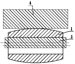 Rolling forming method of aluminum alloy high-tube thin-wall rings