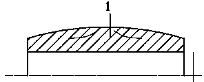 Rolling forming method of aluminum alloy high-tube thin-wall rings
