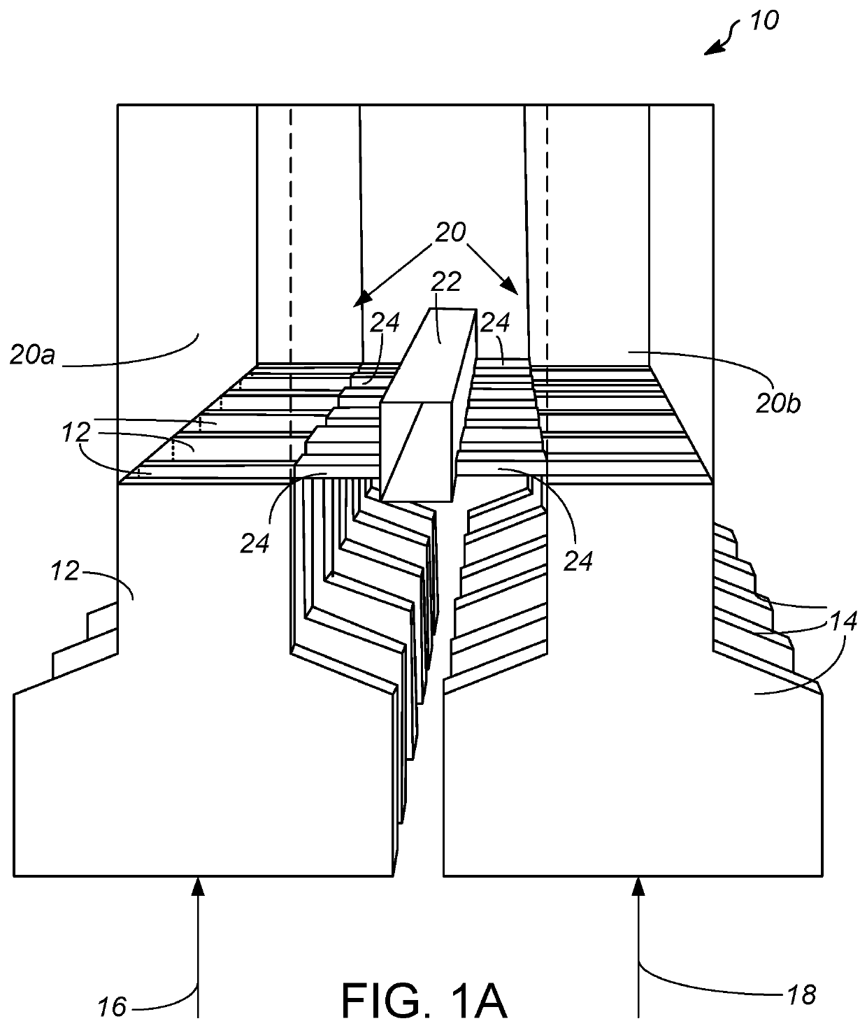 Process and apparatus for a convection charge heater having a recycle gas distributor