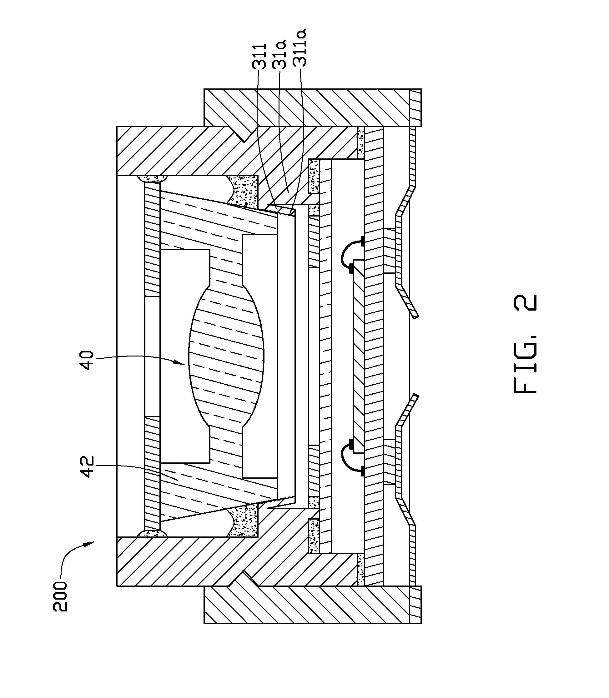 Imaging module with fixed-focus lens