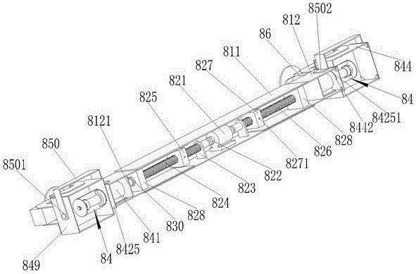 Sleeper replacing machine with sleeper hoisting device