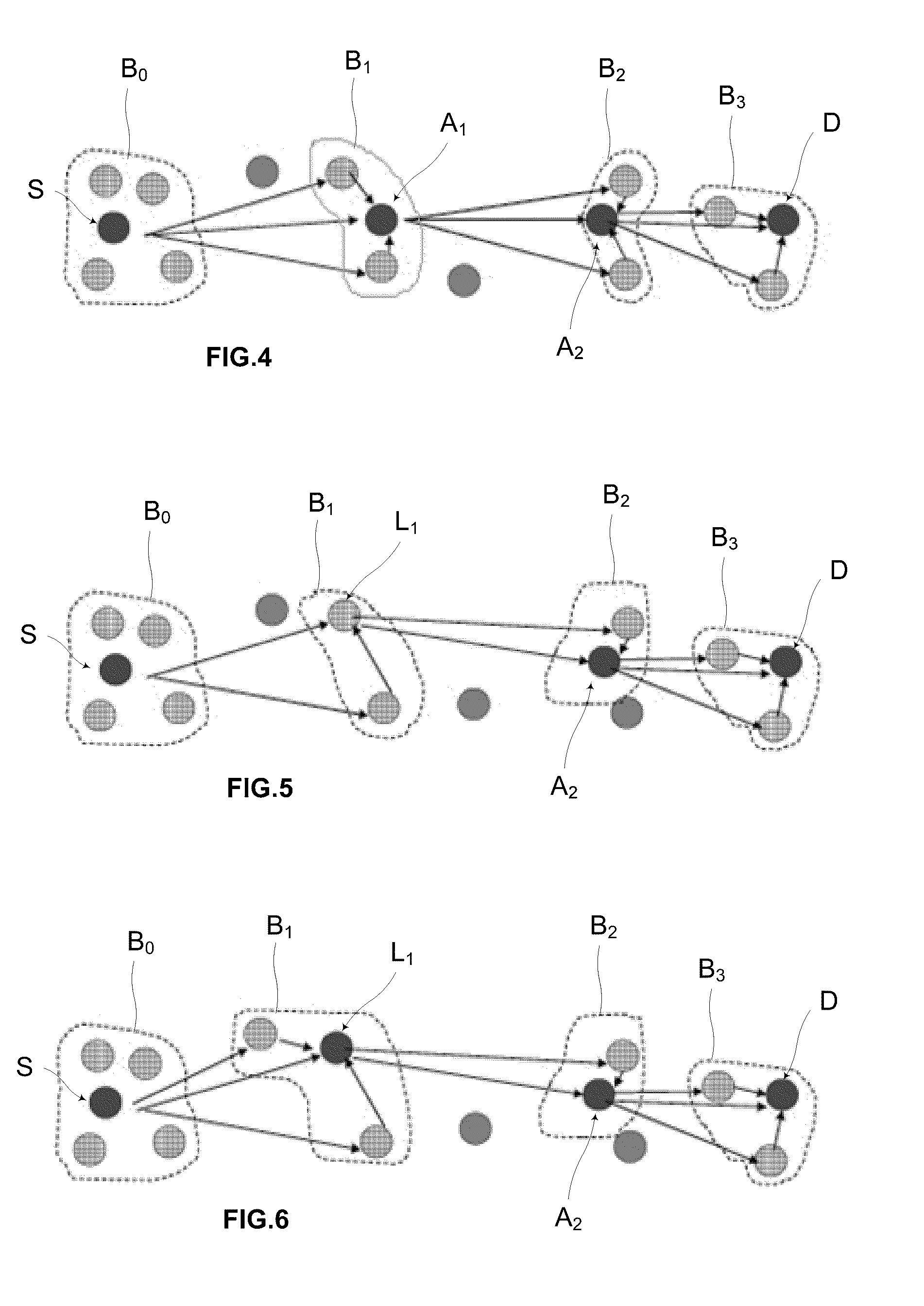 System and method for routing a data packet in a wireless network, computing system in a system for routing a data packet in a wireless network, and method for routing a data packet in a computing system