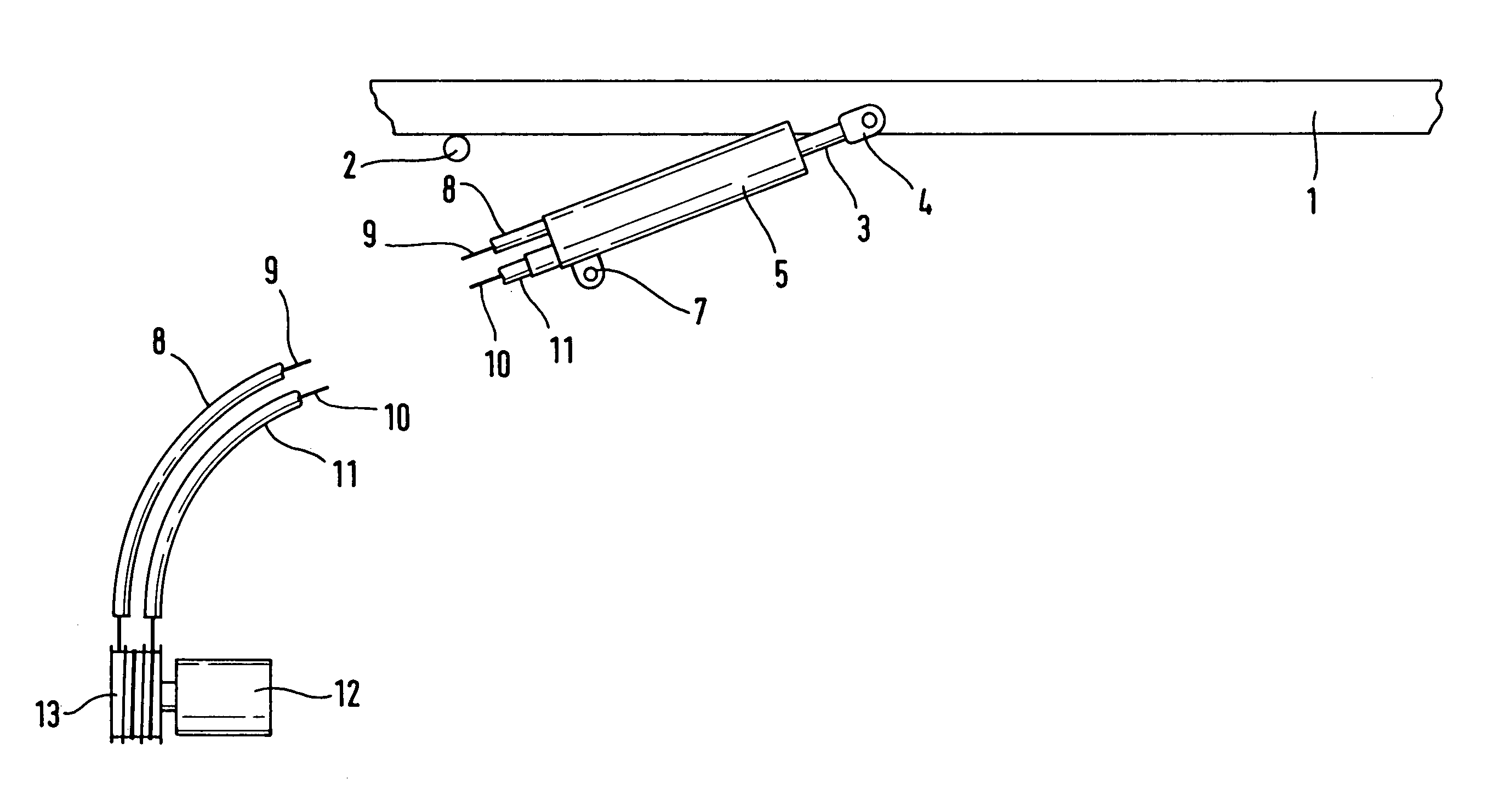 Device for opening and closing a vehicle body part