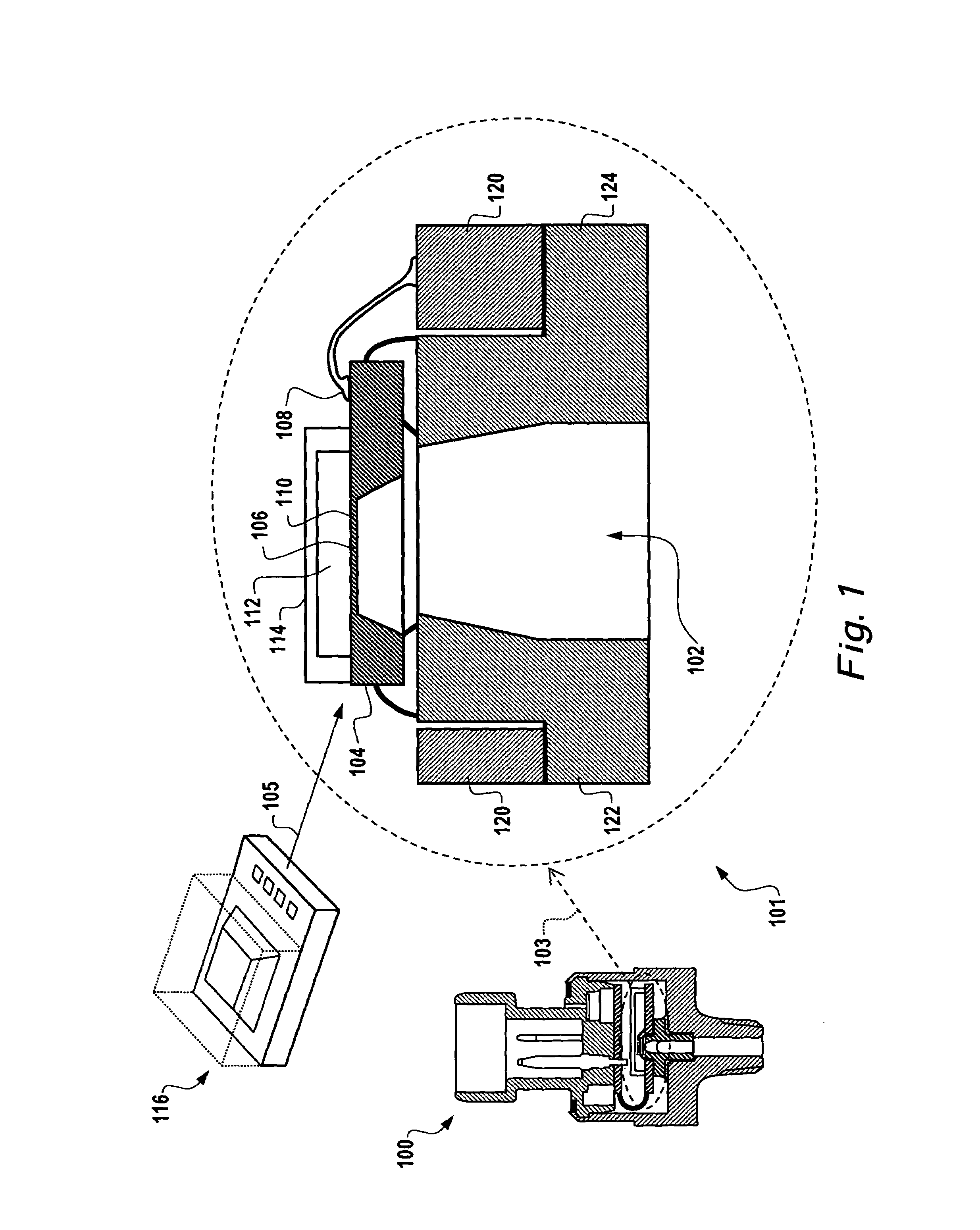 Exhaust gas recirculation system using absolute micromachined pressure sense die