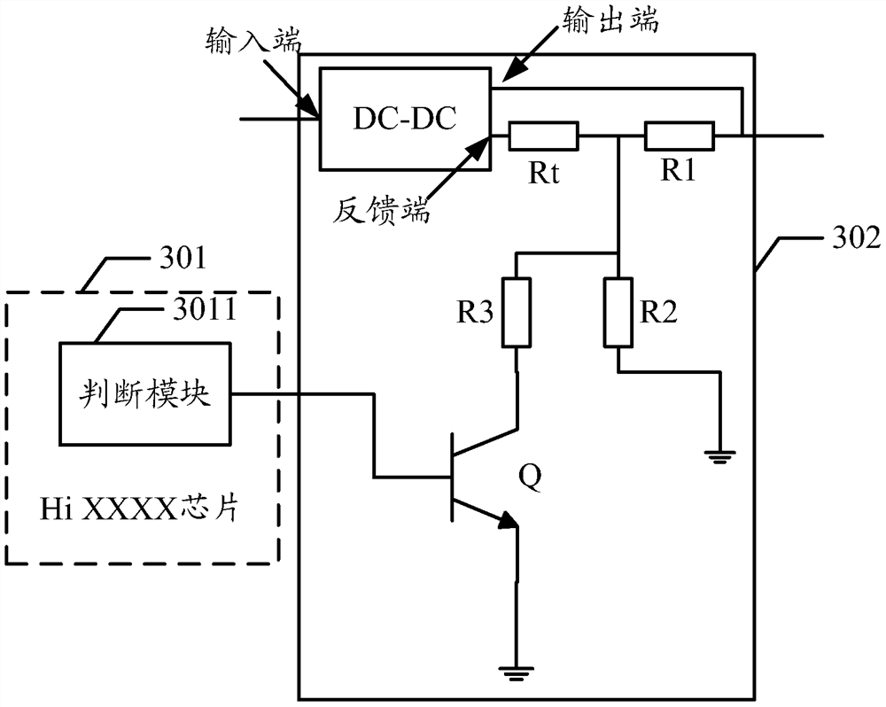 A voltage control method and terminal