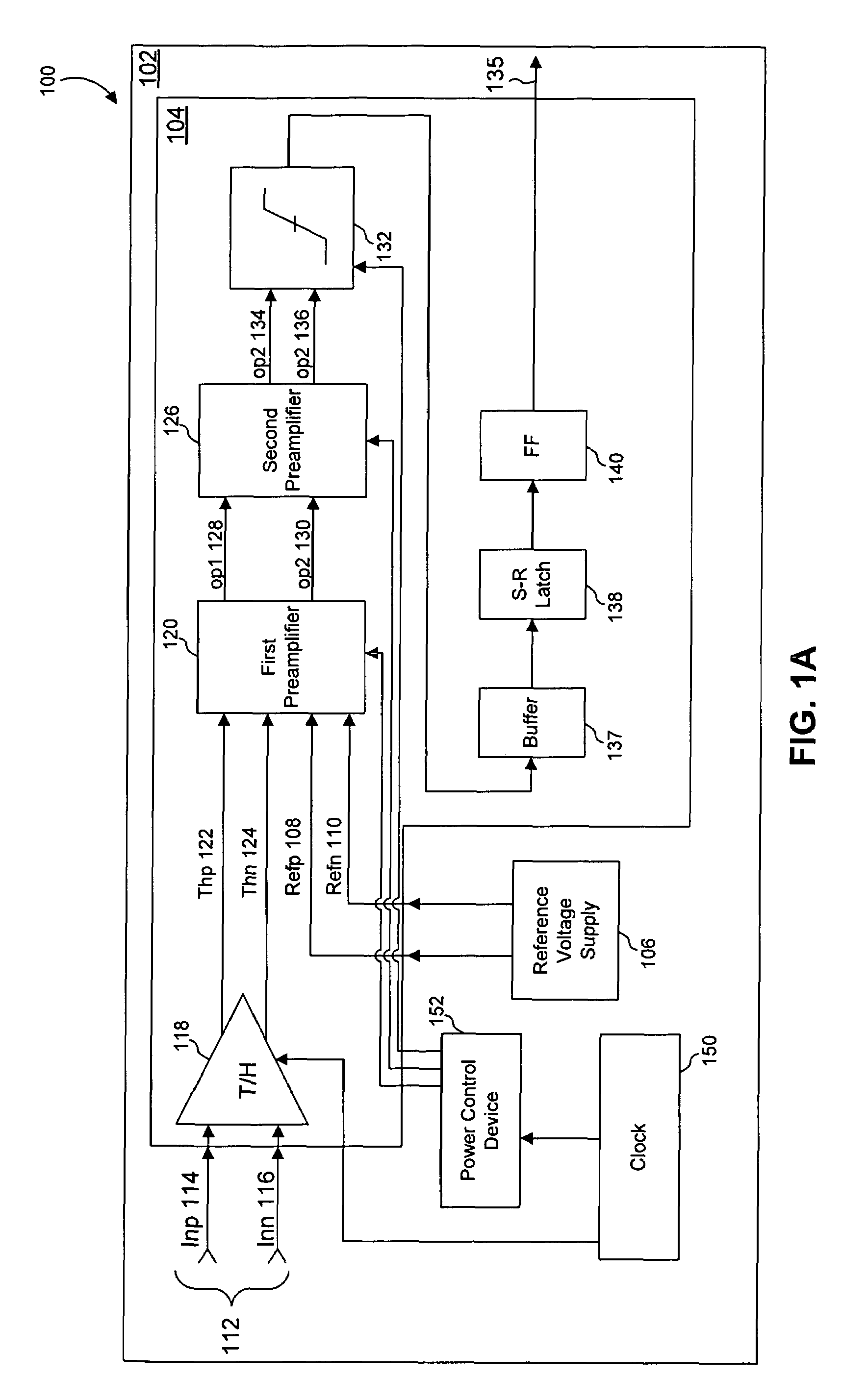 Analog to digital converter with dynamic power configuration