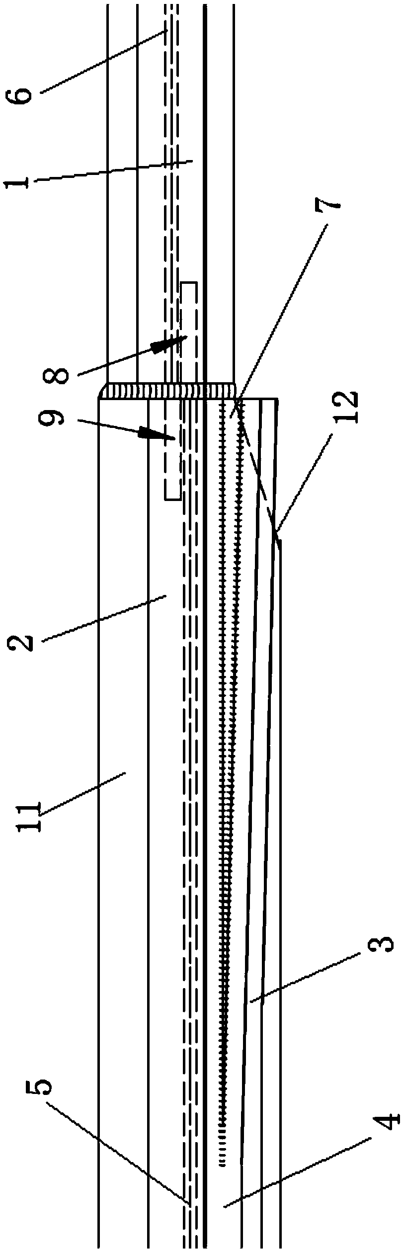 Improved special-shaped joint of grooved rail and processing method of special-shaped joint