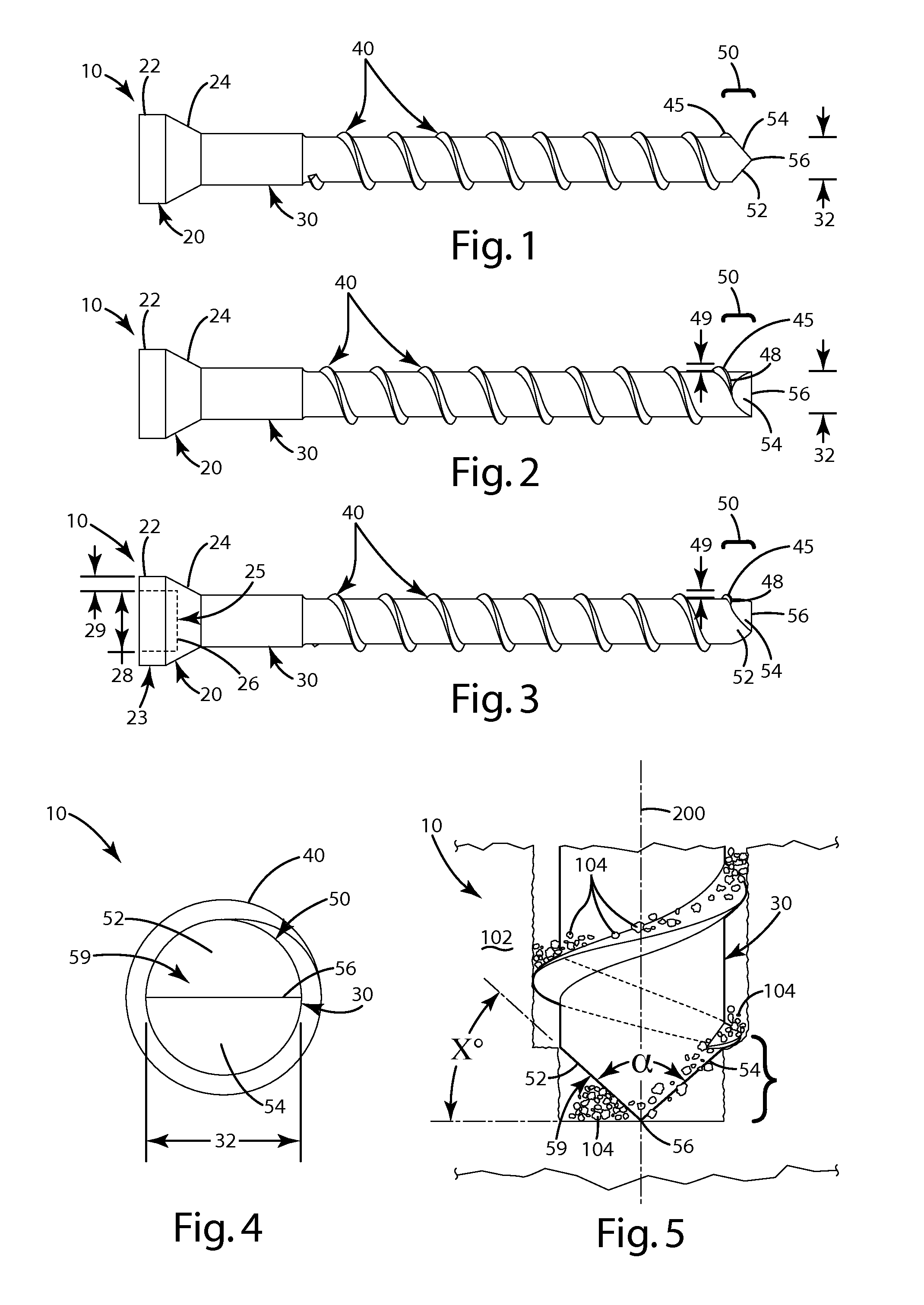 Fastener, installation tool and related method of use