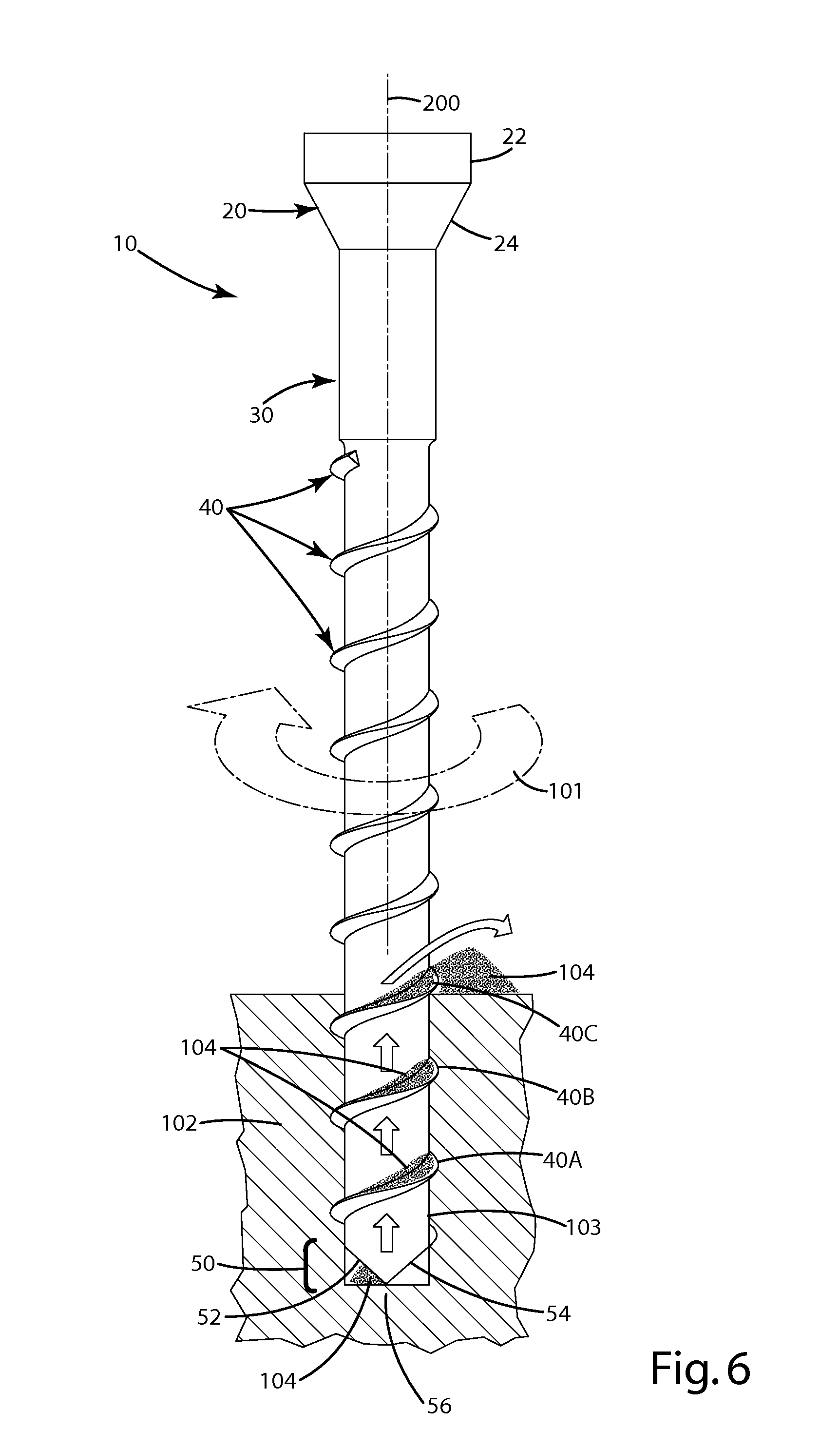 Fastener, installation tool and related method of use