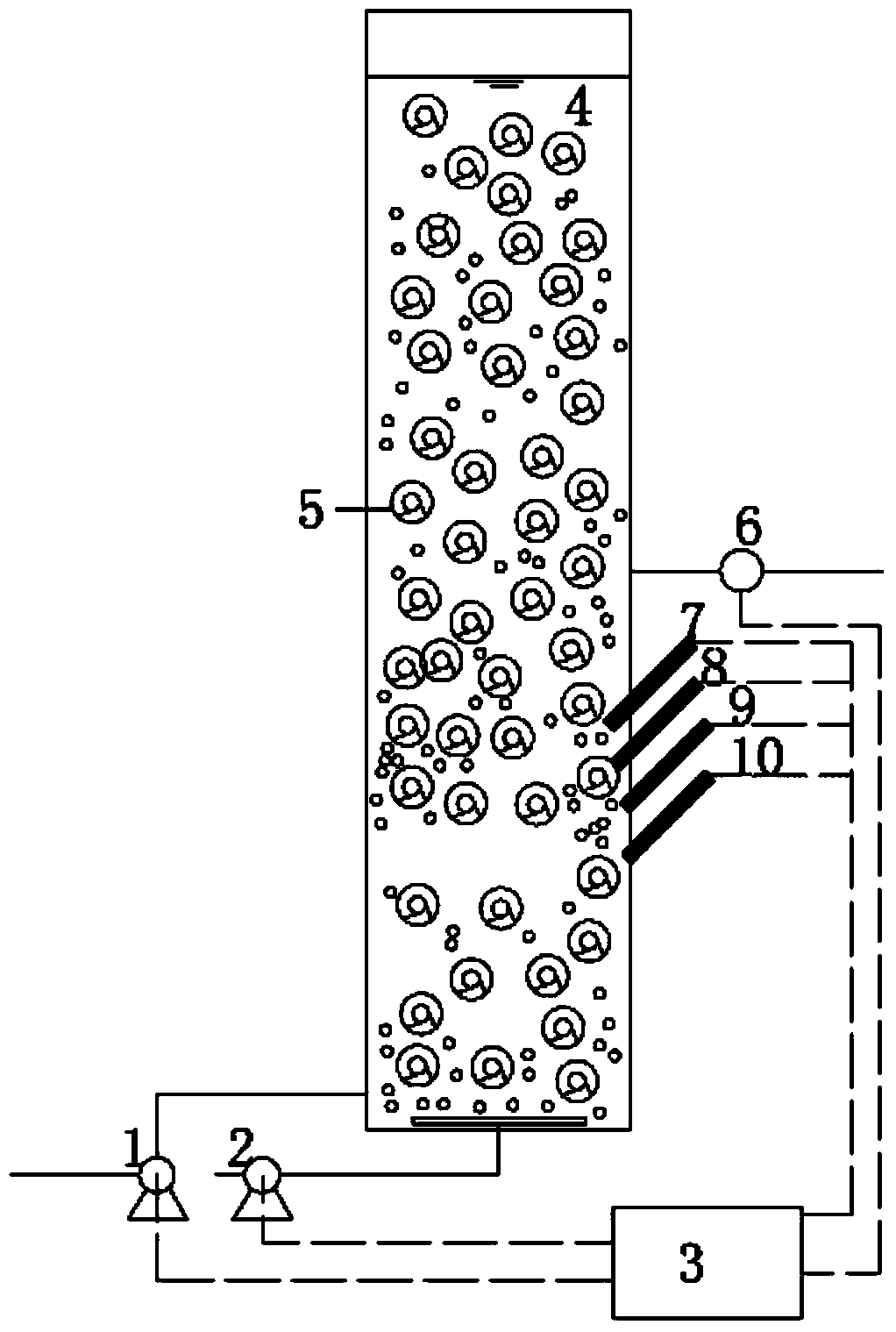 Sequencing batch reactor, method for culturing biological membrane on sequencing batch reactor and method for treating sewage by utilizing sequencing batch reactor