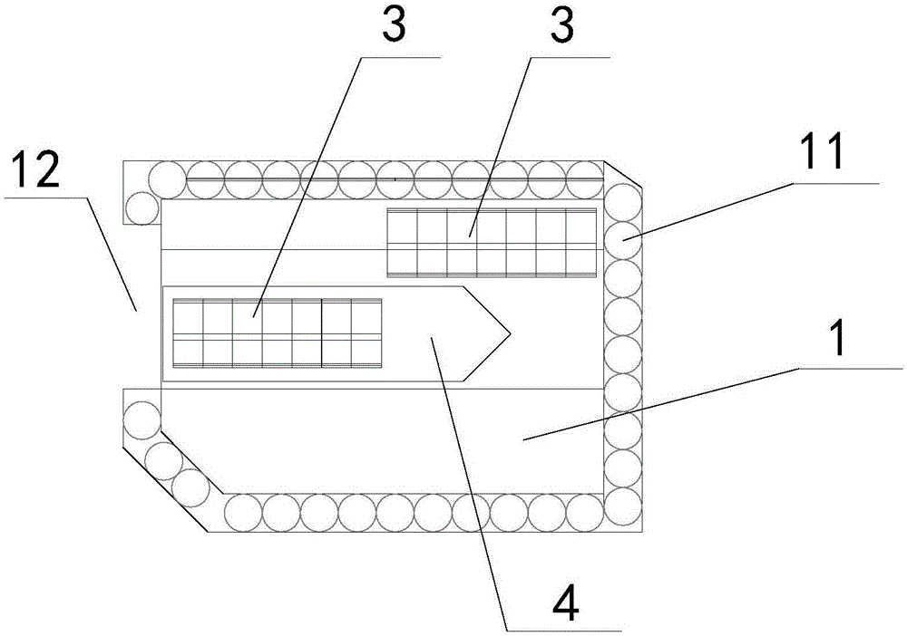 Construction process for shipping large sinking pipes by self-propelled semi-submerged ship