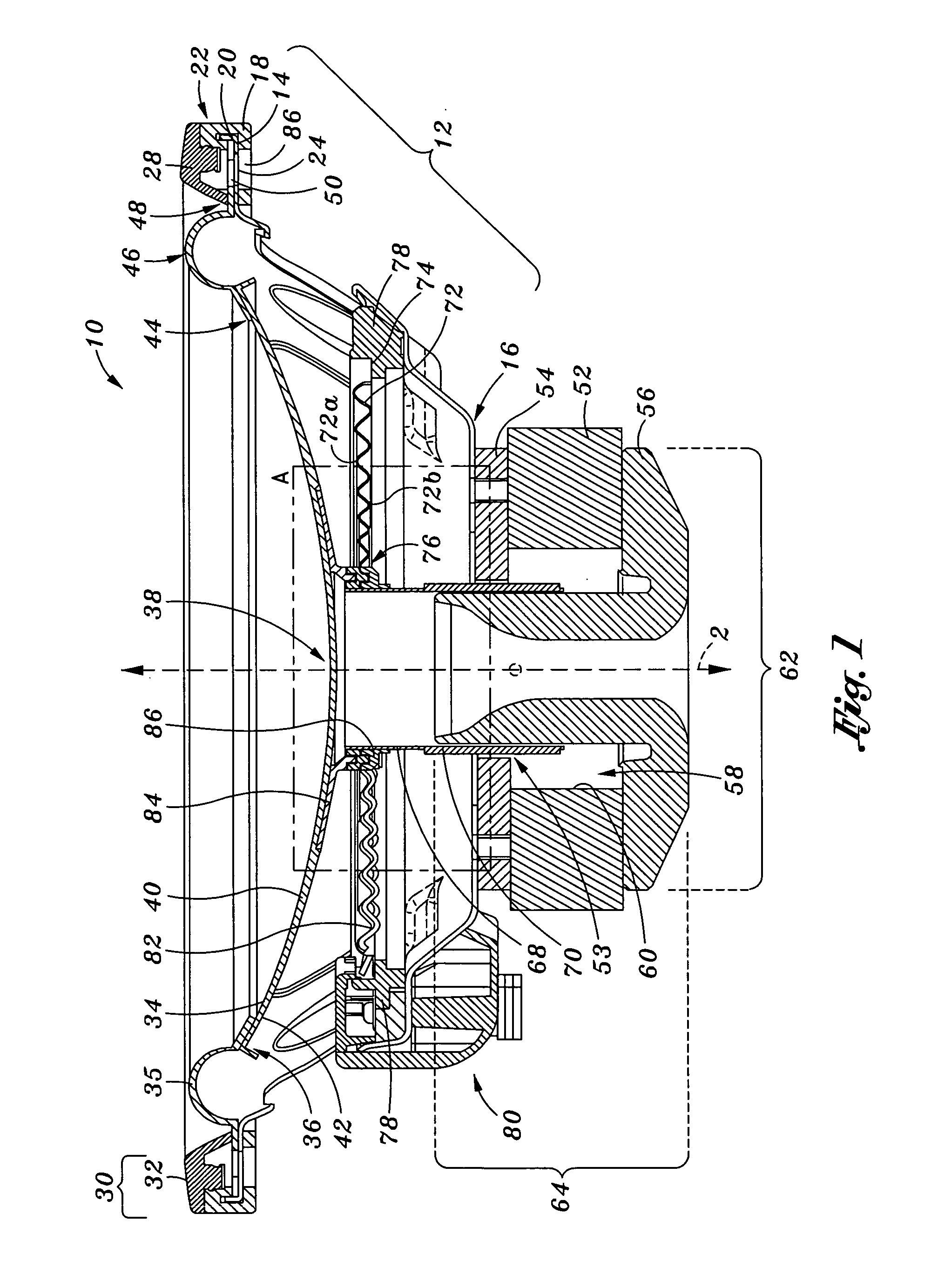 Loudspeaker bobbin interconnection assembly
