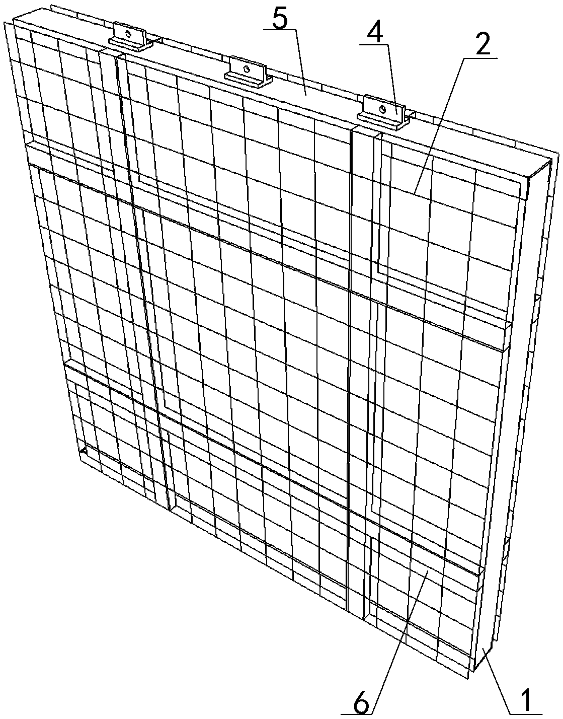 Assembly type infilled wall in track neck type connection, frame system and construction method thereof