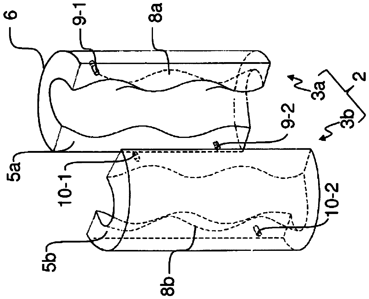 Stator for eccentric screw pump, eccentric screw pump and method of manufacturing stator