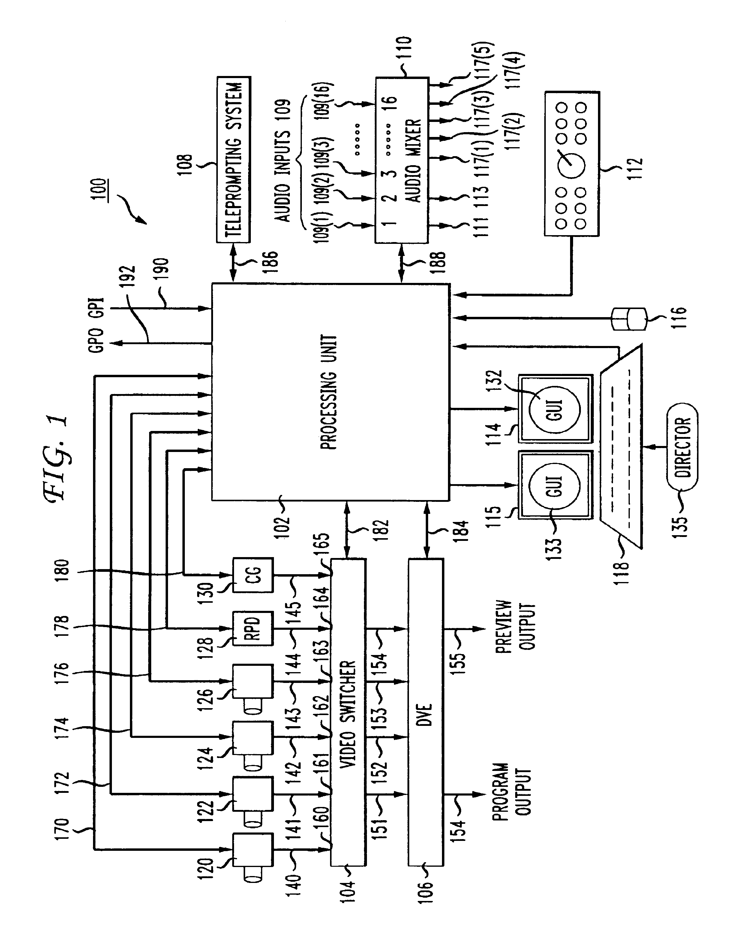 System and method for real time video production and distribution