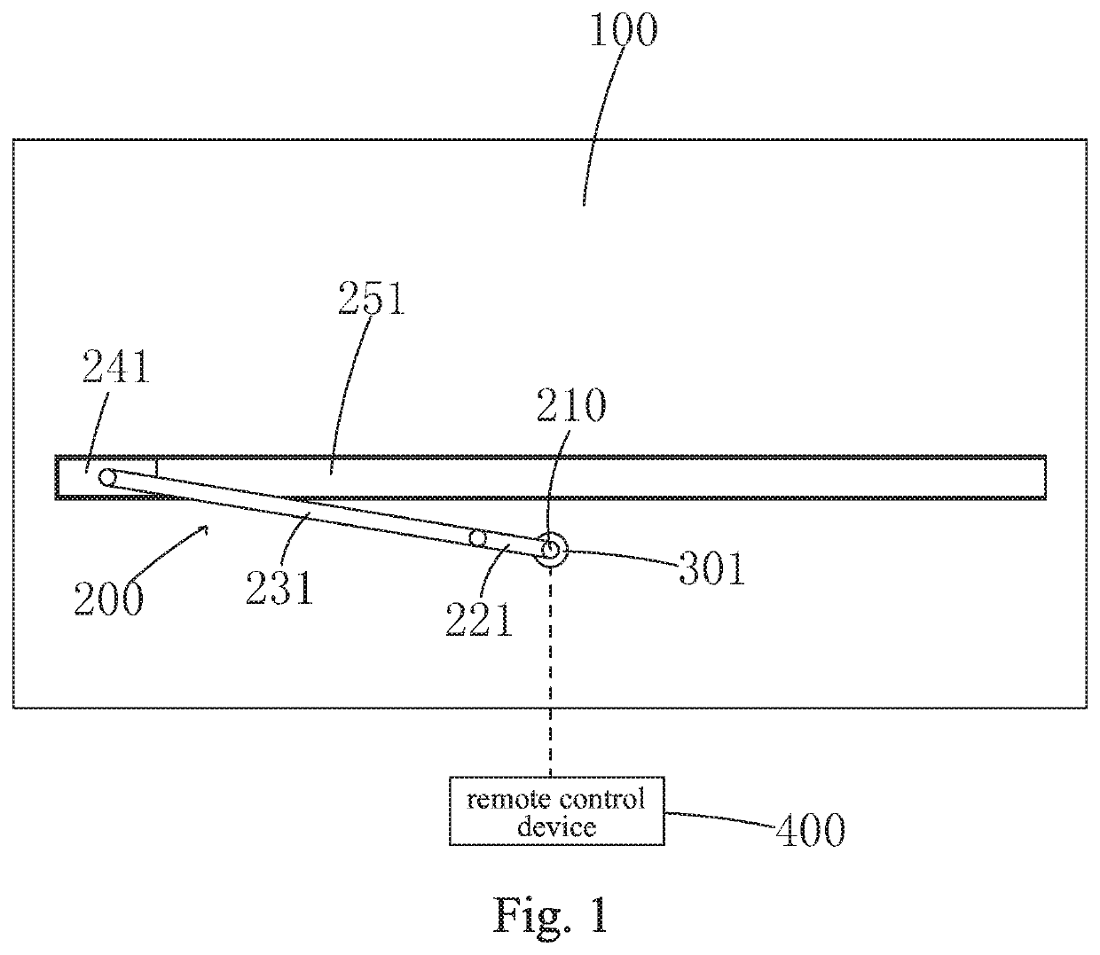 Curvature-adjustable backboard assembly and curved display device