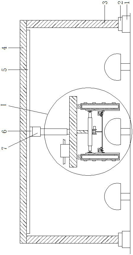 A water-saving and environment-friendly automatic irrigation device for water conservancy