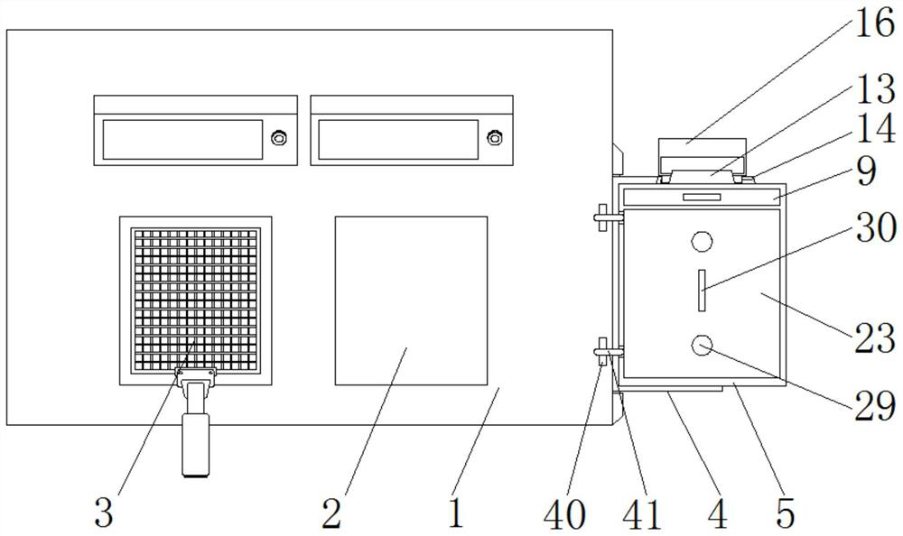 Conveyor net self-cleaning device for fryer