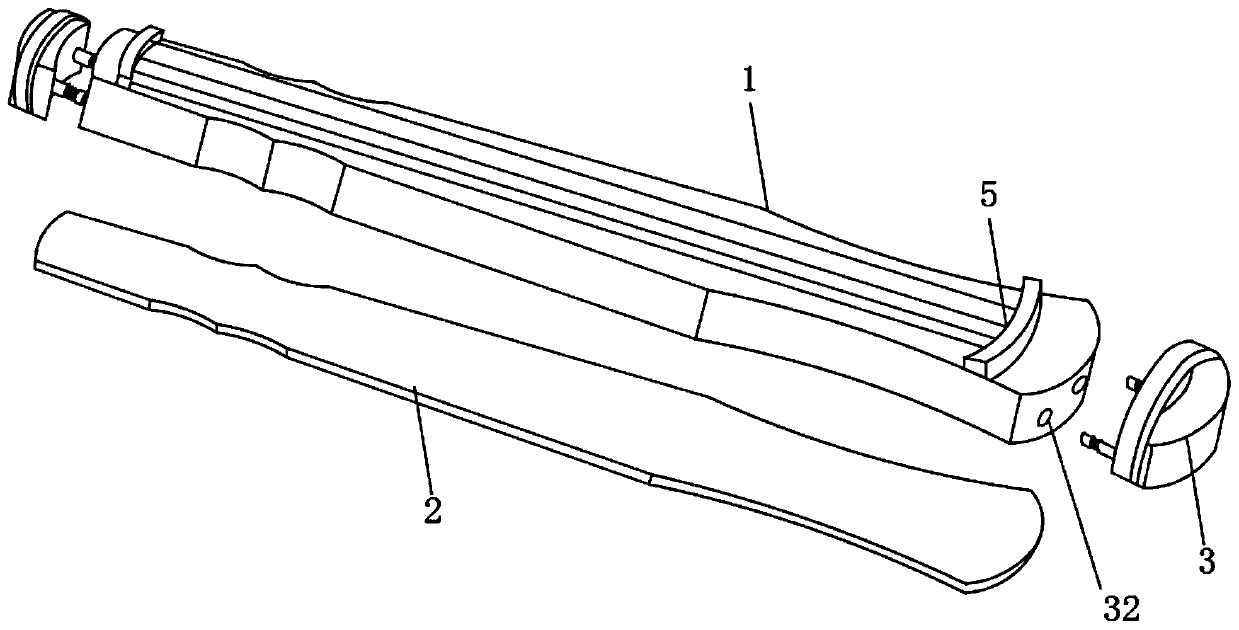 Double-box heptachord