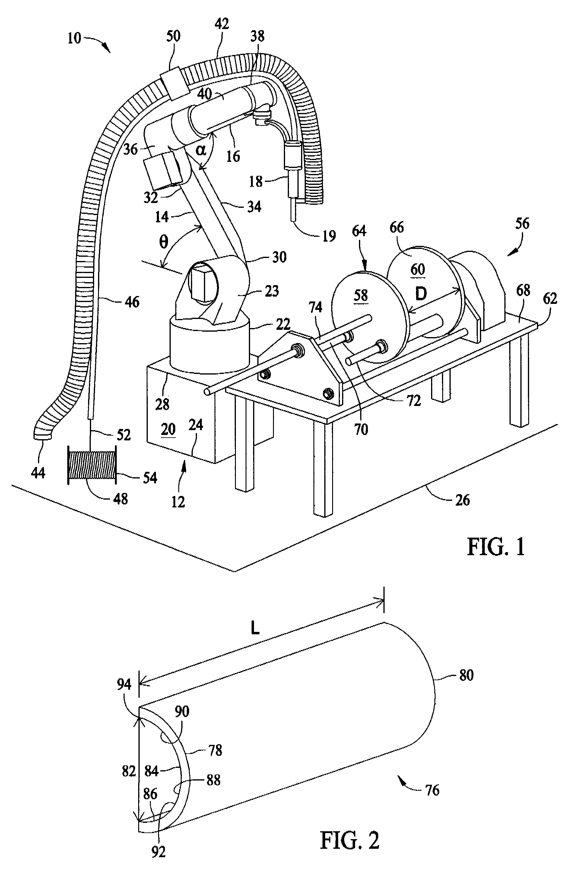 Method and system of welding a bearing