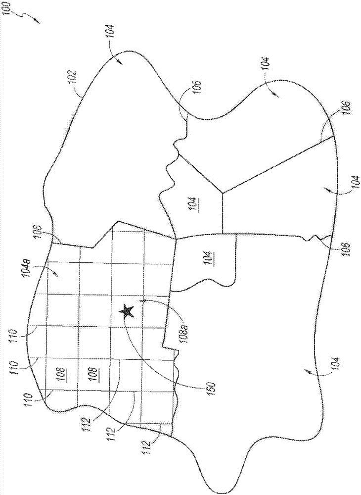 Methods and systems for creating and using a location identification grid