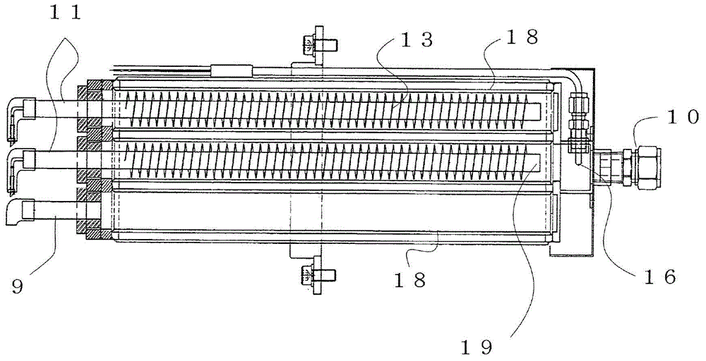 Superheated-steam generator device